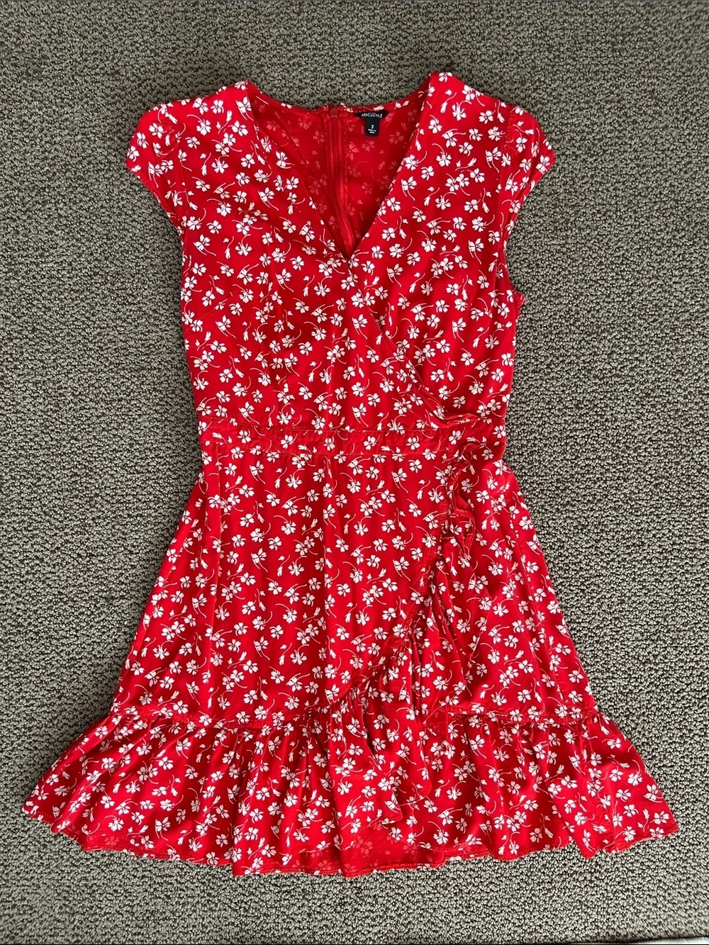 J.crew floral print dress